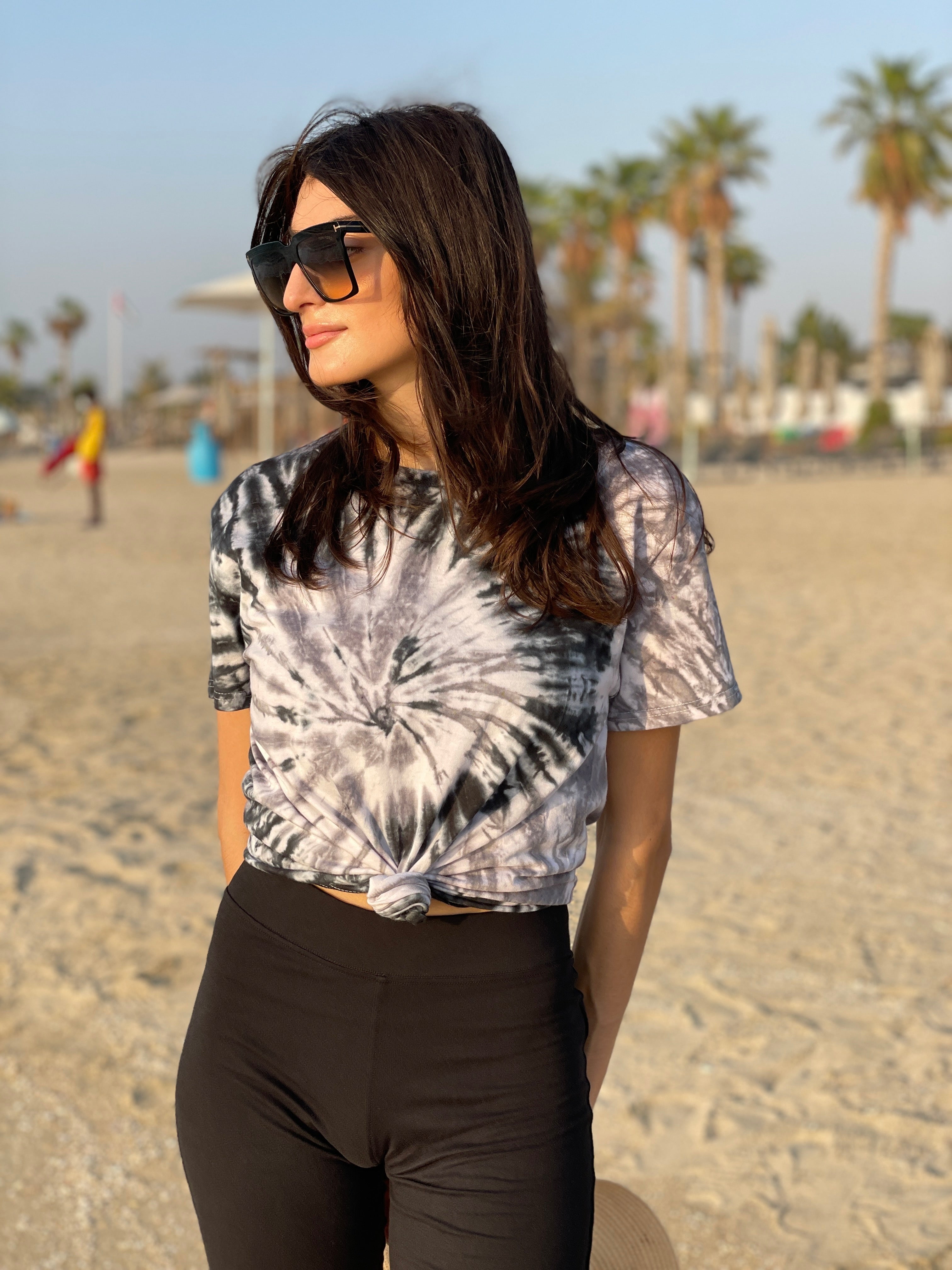 Kuta adult unisex tie dye t-shirt.