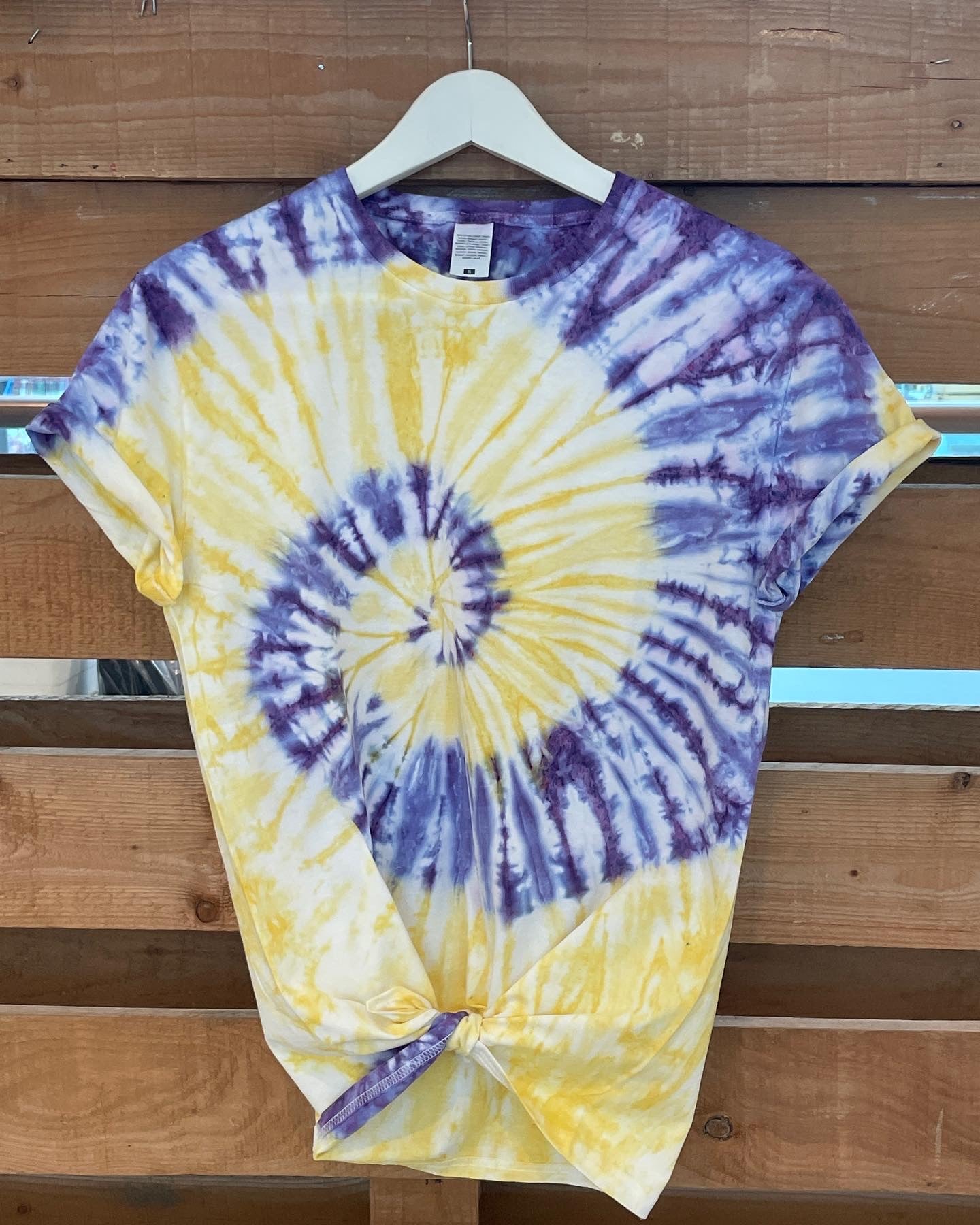 Kuta adult unisex tie dye t-shirt.